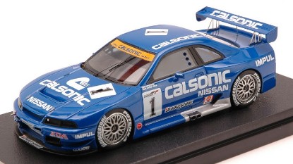 Immagine di NISSAN CALSONIC SKYLINE N.1 JGTC 1996 HOSHINO-KAGEYAMA EBBRO x HPI 1:43