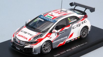 Immagine di HONDA CIVIC N.5 WINNER WTCC 2016 N.MICHELISZ 1:43