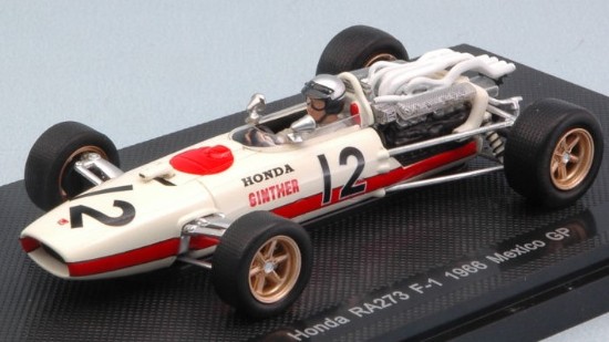 Immagine di HONDA RA273 R.GINTHER 1966 N.12 4th MEXICO GP 1:43