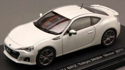 Immagine di SUBARU BRZ TOKYO MOTOR SHOW 2011 MATT WHITE 1:43