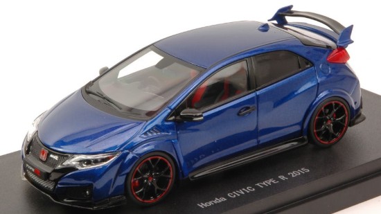 Immagine di HONDA CIVIC TYPE R 2015 BRILLANT SPORTY BLUE METALLIC 1:43