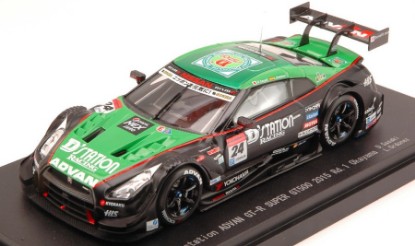 Immagine di NISSAN GT-R N.24 11th OKAYAMA 2015 SUPER GT500 SASAKI-ORDONEZ 1:43