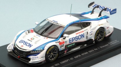 Immagine di HONDA NSX N.64 13th SUPER GT500 OKAYAMA 2015 D.NAKAJIMA-B.BAGUETTE 1:43