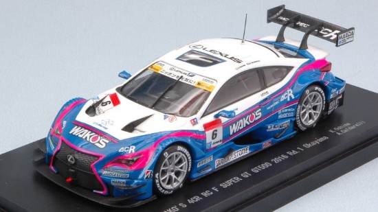 Immagine di LEXUS RC F N.6 4th OKAYAMA SUPER GT 500 2016 K.OSHIMA-A.CALDARELLI 1:43