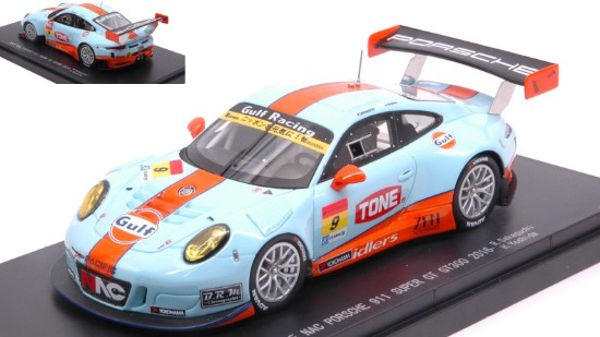 Immagine di PORSCHE 911 GT3 R N.9 8th SUPER GT300 2016 R.SAKAGUKI-H.YOSHIDA 1:43