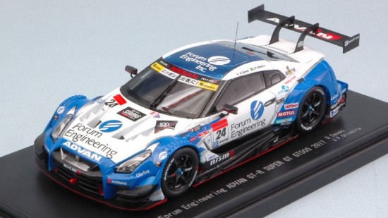 Immagine di NISSAN GT-R N.24 5th SUZUKA SUPER GT500 2017 D.SASAKI-J.P.OLIVEIRA 1:43