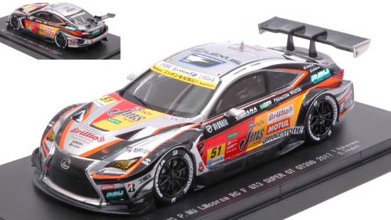 Immagine di LEXUS RC F N.51 3rd SUPER GT300 2017 Y.NAKAYAMA-S.TSUBOI 1:43