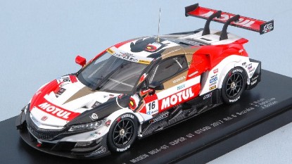 Immagine di HONDA NSX-GT N.16 12th SUZUKA S.GT500 2017 MUTOH-NAKAJIMA-J.BUTTON 1:43