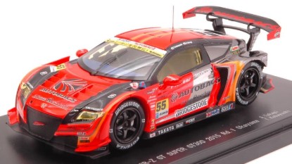 Immagine di HONDA CRZ N.55 2nd OKAYAMA SUPER GT 300 2015 S.TAKAGI-T.KOBAYASHI 1:43