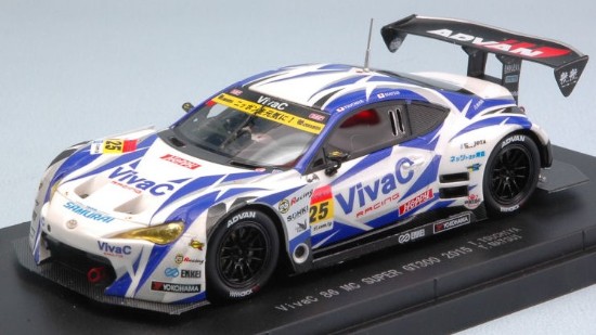 Immagine di VivaC 86 MC N.25 WINNER SUGO SUPER GT 300 2015 T.TSUCHIYA-T.MATSUI 1:43