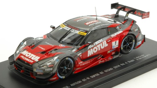 Immagine di NISSAN GT-R N.1 9th SUGO SUPER GT500 2016 T.MATSUDA-R.QUINTARELLI 1:43