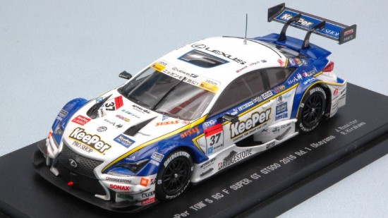 Immagine di LEXUS RC F N.37 2nd SUPER GT500 OKAYAMA 2016 J.ROSSITER-R.HIRAKAWA 1:43