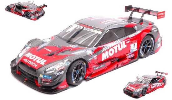 Immagine di NISSAN GT-R N.1 2nd OKAYAMA SUPER GT500 2015 MATSUDA-QUINTARELLI 1:18