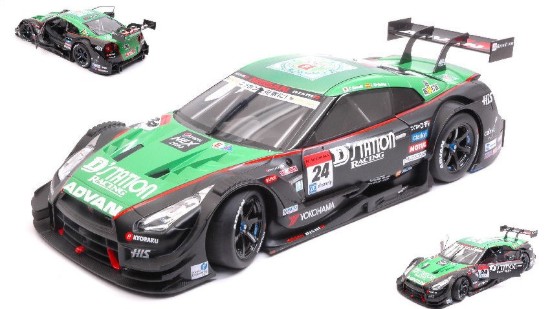 Immagine di NISSAN GT-R N.24 11th OKAYAMA SUPER GT500 2015 D.SASAKI-L.ORDONEZ 1:18
