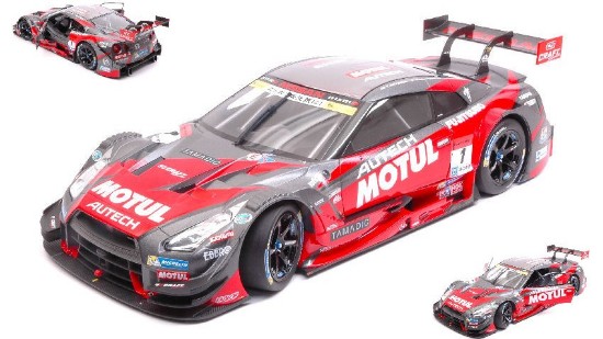 Immagine di NISSAN GT-R N.1 CHAMPION SUPER GT500 2015 T.MATSUDA-R.QUINTARELLI 1:18
