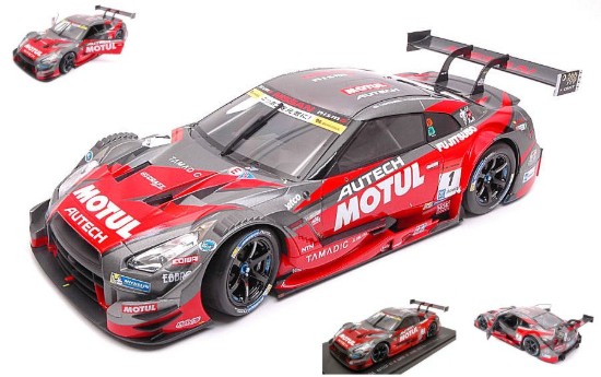 Immagine di NISSAN GT-R N.1 WINNER FUJI GT500 2016 T.MATSUDA-R.QUINTARELLI 1:18