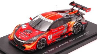 Immagine di HONDA NSX N.8 4th SUPER GT500 OKAYAMA 2015 K.MATSUURA-T.NOJIRI 1:43