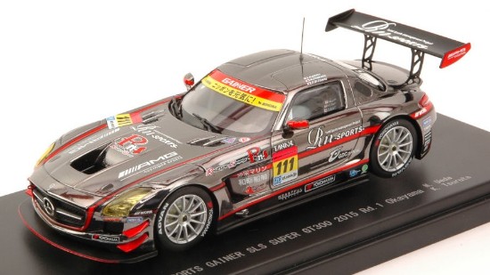 Immagine di MERCEDES SLS N.111 SUPER GT 300 OKAYAMA 2015 M.UEDA-K.TSURUTA 1:43