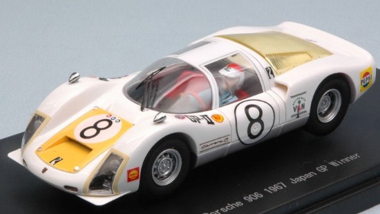 Immagine di PORSCHE 906 N.8 WINNER JAPAN GP 1967 T.IKUZAWA 1:43