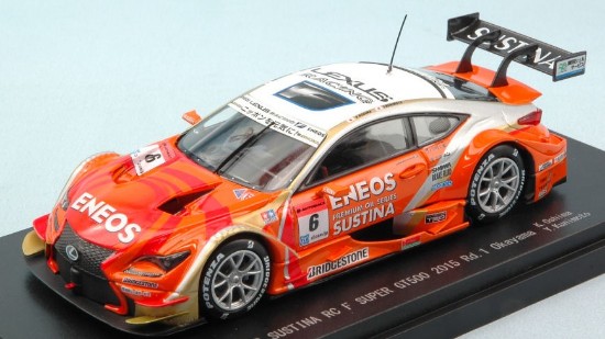 Immagine di LEXUS RC F N.6 9th 300 KM OKAYAMA 2015 K.OSHIMA-Y.KUNIMOTO 1:43