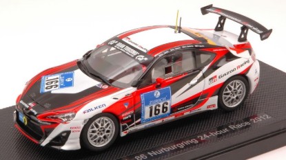 Immagine di TOYOTA 86 N.166 NURBURGRING 2012 TAKAKI-ISHIURA-OSHIMA-IGUCHI 1:43