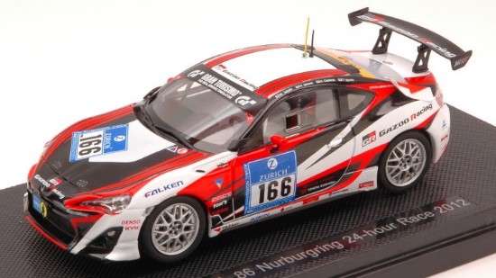 Immagine di TOYOTA 86 N.166 NURBURGRING 2012 TAKAKI-ISHIURA-OSHIMA-IGUCHI 1:43