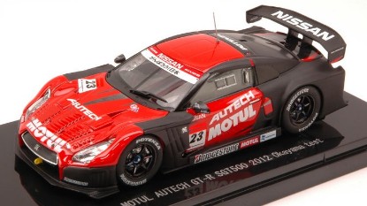 Immagine di NISSAN GT-R N.23 SGT500 2012 OKAYAMA TEST 1:43