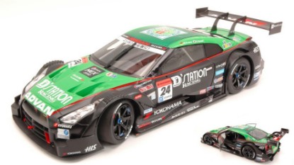 Immagine di NISSAN GT-R N.24 10th SUPER GT500 2014 M.KRUMM-D.SASAKI 1:18