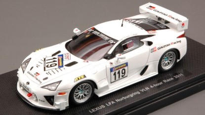 Immagine di LEXUS LFA N.119 NURBURGRING VLN RACE 2011 1:43