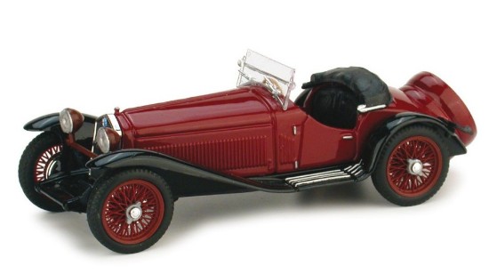 Immagine di ALFA ROMEO 2300 1931 BICOLORE AMARANTO/NERO 1:43