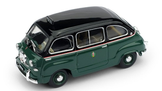 Immagine di FIAT 600 MULTIPLA TAXI MILANO 1956 1:43