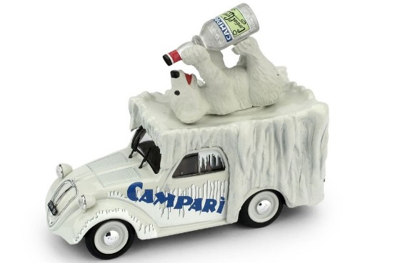 Immagine di FIAT 500 FURGONE ORSO GOLOSO 1950 1:43