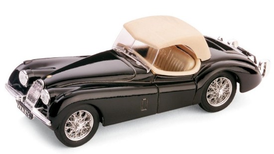 Immagine di JAGUAR XK 120 DROP HEAD 1948 NERO 1:43