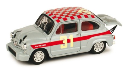 Immagine di FIAT ABARTH 1000 N.31 CORSA UFFICIALE ABARTH 1966 LEO CELLA 1:43