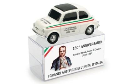 Immagine di FIAT 500 CAMILLO BENSO CONTE DI CAVOUR 1:43