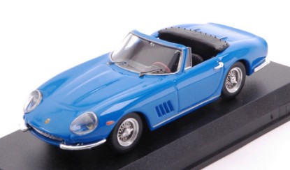 Immagine di FERRARI 275 GTB SPYDER 1968 STEVE MC QUEEN BLUE 1:43