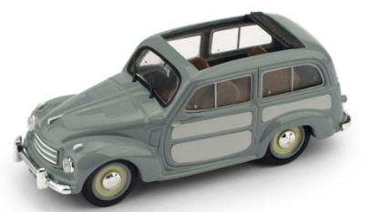 Immagine di FIAT 500 C BELVEDERE APERTA 1951 GRIGIO 1:43