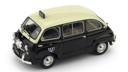 Immagine di FIAT 600 MULTIPLA TAXI DI GENOVA 1:43
