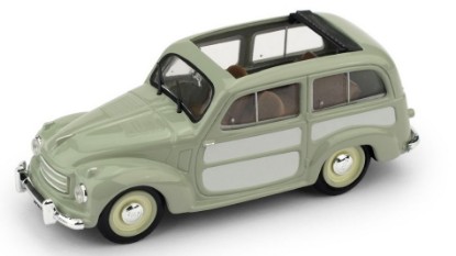 Immagine di FIAT 500 C BELVEDERE APERTA 1951 VERDE CHIARO 1:43