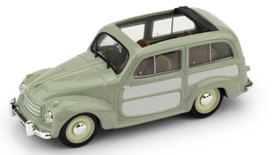 Immagine di FIAT 500 C BELVEDERE APERTA 1951 VERDE CHIARO 1:43