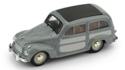 Immagine di FIAT 500 C BELVEDERE CHIUSA 1951 GRIGIO 1:43