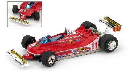 Immagine di FERRARI 312 T4 J.SCHECKTER 1979 N.11 WORLD CHAMPION RUOTE STERZANTI 1:43