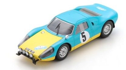 Immagine di PORSCHE 904 GTS N.5 VAINQUEUR RALLYE D'EBEUF 1967 PHILIPPE FARJON 1:43