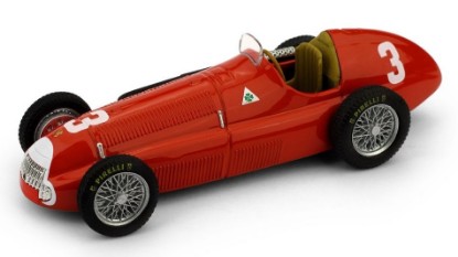 Immagine di ALFA ROMEO 158 LUIGI FAGIOLI 1950 N.3 2nd BRITAIN GP LIM.70 PCS 1:43