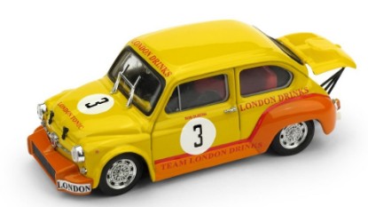 Immagine di FIAT ABARTH 1000 N.3 ZANDVOORT 1970 ROB DIJKSTRA LIM.250 PCS 1:43