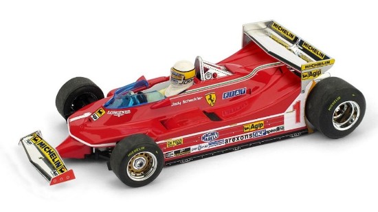 Immagine di FERRARI 312 T5 J.SCHECKTER 1980 N.1 MONACO GP + PILOTE 1:43
