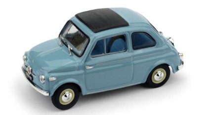 Immagine di FIAT NUOVA 500 TETTO APRIBILE CHIUSA 1959 CELESTE 1:43 UPD