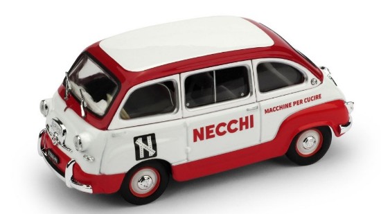 Immagine di FIAT 600 MULTIPLA 1960 MACCHINE DA CUCIRE NECCHI 1:43