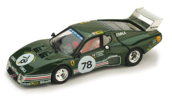Immagine di FERRARI 512 BB LM N.78 23th LE MANS 1980 O.ROURKE-DOWN-PHILIPS 1:43
