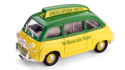 Immagine di FIAT 600 MULTIPLA ENCICLOPEDIA MOTTA 1956 1:43